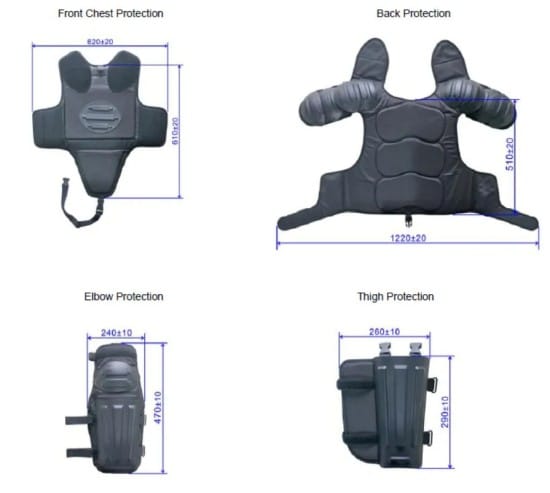 Anti Resistant Waterproof Anti Riot Suit (4) Anti Resistant Waterproof Anti Riot Suit (4)