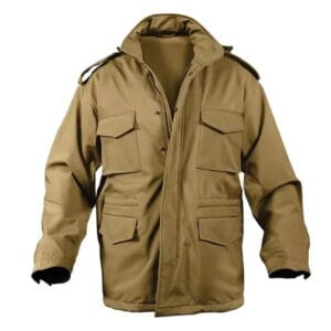 Breathable Jacket Shirt Hunting Custom Detachable Liner Coyote Winter (1)