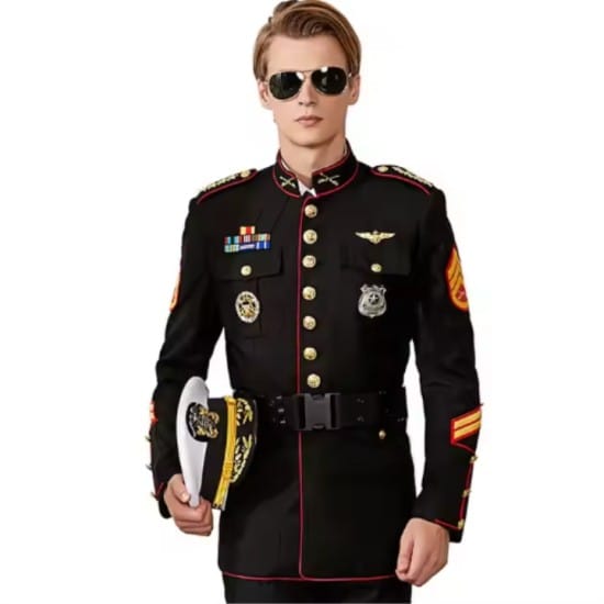 Customized Band Uniform Police Jacket (4) Customized Band Uniform Police Jacket (4)