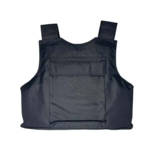 Military Black Polyester Fabric Tactical Vest (1)