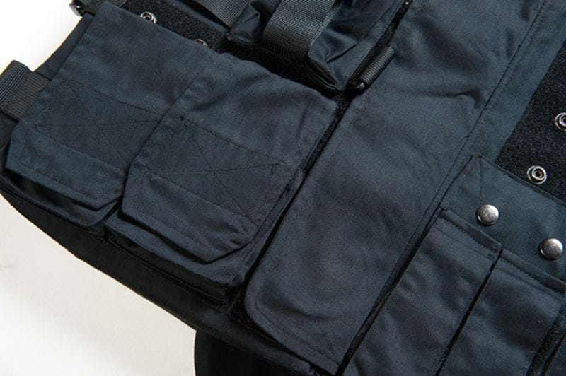 Military Black Tactical Vest (4)