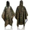 Military Rain Poncho Camouflage Single Person Rainproof (1) Military Rain Poncho Camouflage Single Person Rainproof (1)