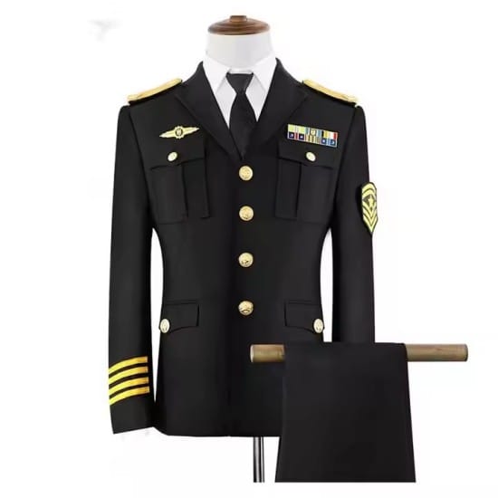 Police Uniform Security Guard Officer Uniform Black Uniform (4) Police Uniform Security Guard Officer Uniform Black Uniform (4)