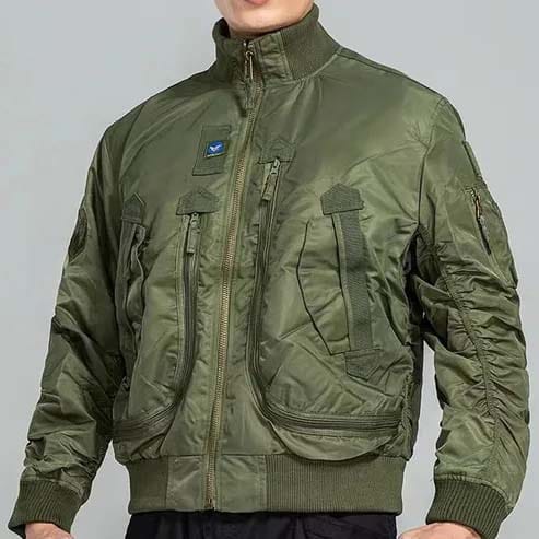 Wholesale Military Style Combat Men’s Flight Jacket Combat Bomber Jacket (2) Wholesale Military Style Combat Men’s Flight Jacket Combat Bomber Jacket (2)