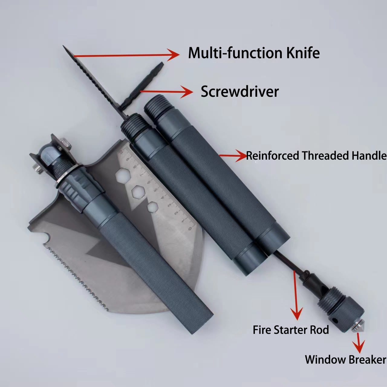 Multi-purpose Tool Set (Axe Shovel) 001 Multi-purpose Tool Set (Axe Shovel) 001