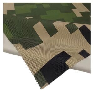 600d Woven Polyester Digital Printing Oxford Fabrics Flame-Retardant Military Camouflage Fabric for Tents/Backpack/Bags
