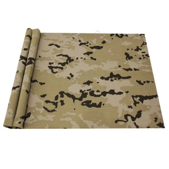 65% Polyester 35% Cotton Blend Woven Army Style Print Camouflage Military Style Uniform Fabric (4) 65% Polyester 35% Cotton Blend Woven Army Style Print Camouflage Military Style Uniform Fabric