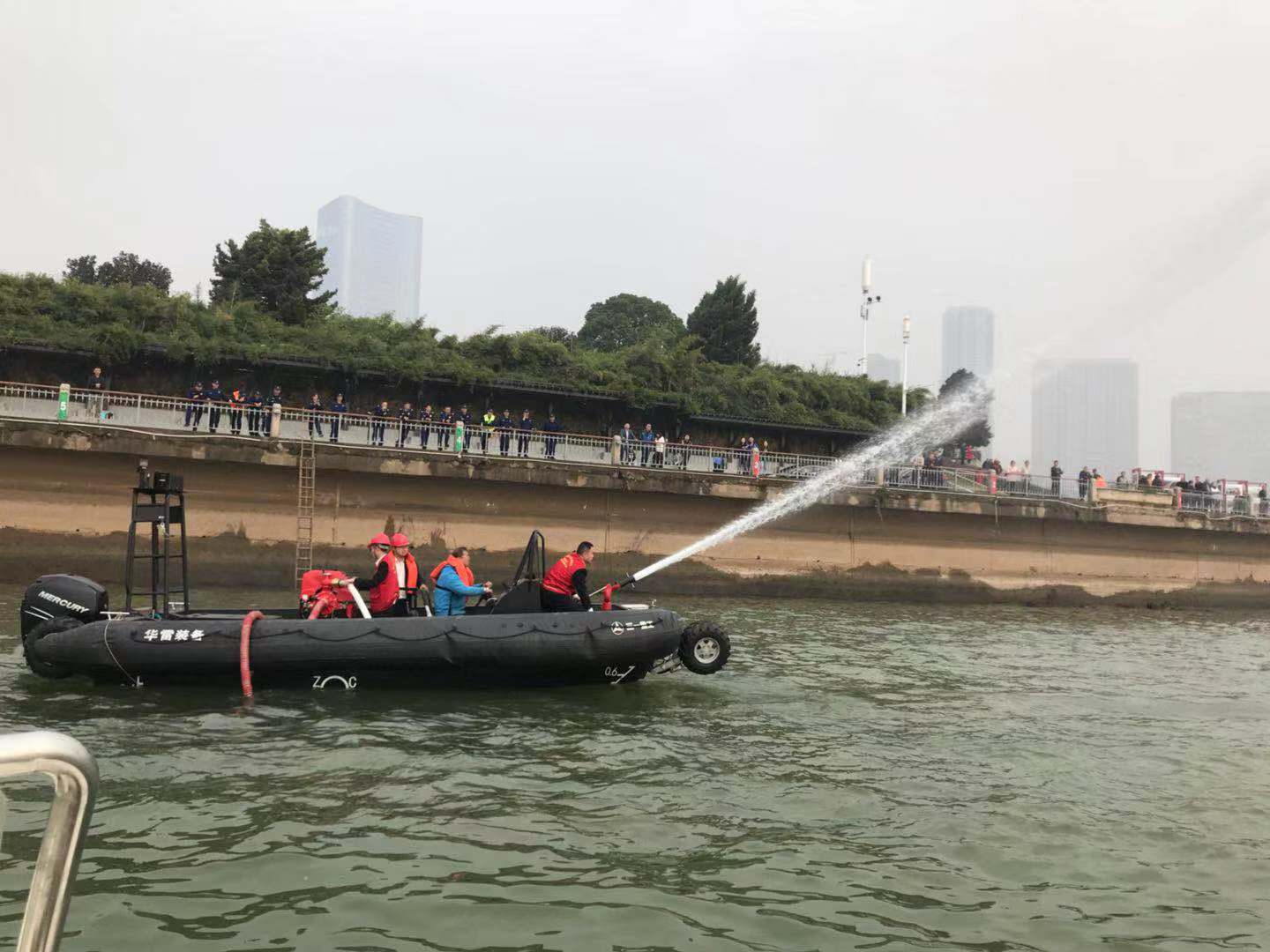 Amphibious Boats Traveling On Water and land 2