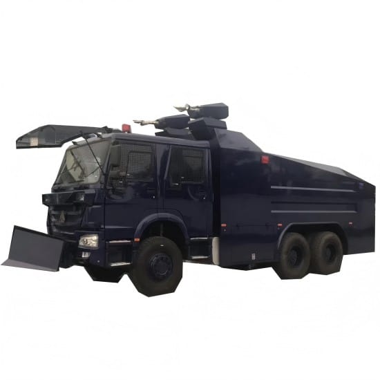 Armored Vehicle 02 (1) Police Riot Control Water Cannon Vehicle