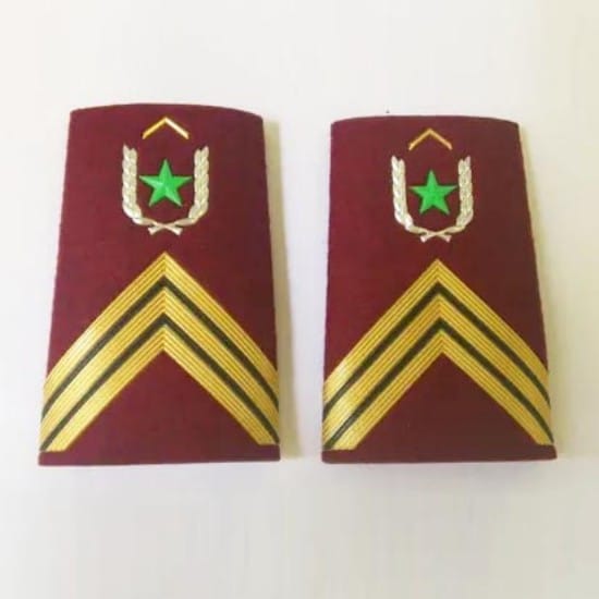 Army Police Military Shoulder Rank Emblem