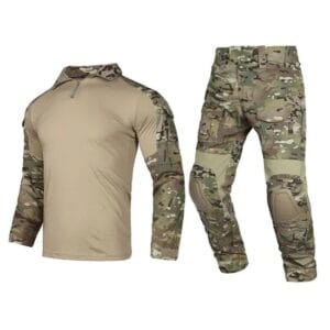 Camouflage Combat Suit Pants Military Tactical Uniform (1)