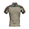 Cotton Woodland Camouflage Military T-Shirt (3) Cotton Woodland Camouflage Military T-Shirt (1)