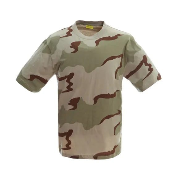 Desert Camo Short Military T-Shirts Outdoor Wear (1) Desert Camo Short Military T-Shirts Outdoor Wear (1)