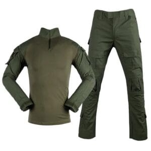 Frog Suit Camouflage Men′ S Army Jacket and Pants Camo Acu Uniform (1)