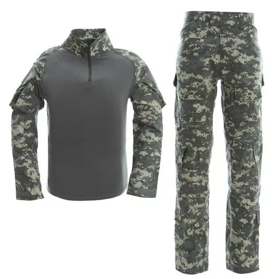 Frog Suit Camouflage Men′ S Army Jacket and Pants Camo Acu Uniform (3)
