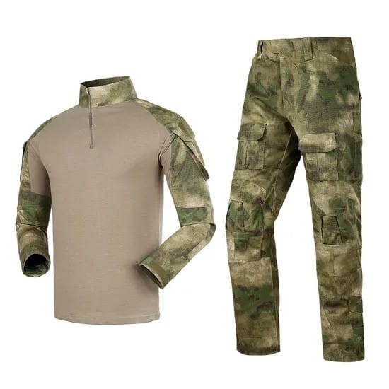 Frog Suit Camouflage Men′ S Army Jacket and Pants Camo Acu Uniform (5)