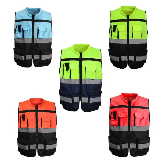 High Visibility Zipper Front Breathable Duty Vest Reflective (1) High Visibility Zipper Front Breathable Duty Vest Reflective (1)