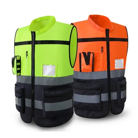 High Visibility Zipper Front Breathable Duty Vest Reflective (3) High Visibility Zipper Front Breathable Duty Vest Reflective (3)