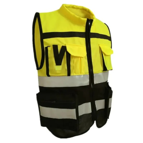 High Visibility Zipper Front Breathable Duty Vest Reflective (4) High Visibility Zipper Front Breathable Duty Vest Reflective (4)