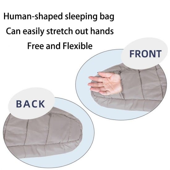 Human-shaped Sleeping Bag (4)