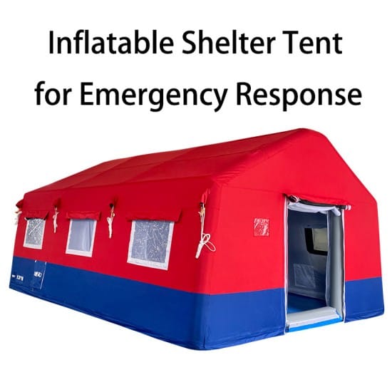Inflatable Shelter Tent for Emergency Response (1) Inflatable Shelter Tent for Emergency Response (1)