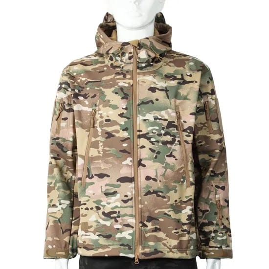 Military Style Tactical Coat Huting Jacket (3) Military Style Tactical Coat Huting Jacket (3)
