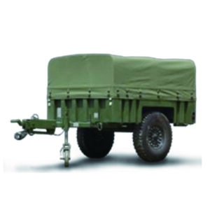 DFYYCQG141 Tactical Center Axle Trailer (1-Ton Ammunition & Logistics Support Carrier)