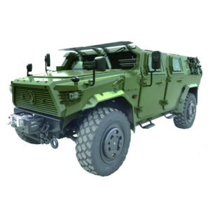 DFYY2085MCT 4x4 Military Off-Road Assault Vehicle Light APC (2000kg Payload)