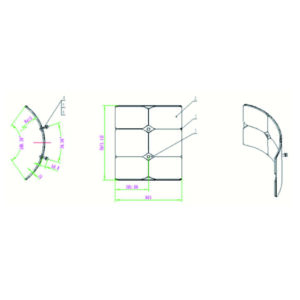Hot Pressing Sintering Carbonized Boron Chute Wear Resistance Liner